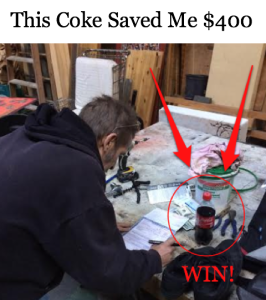 $400 Coke the antimba